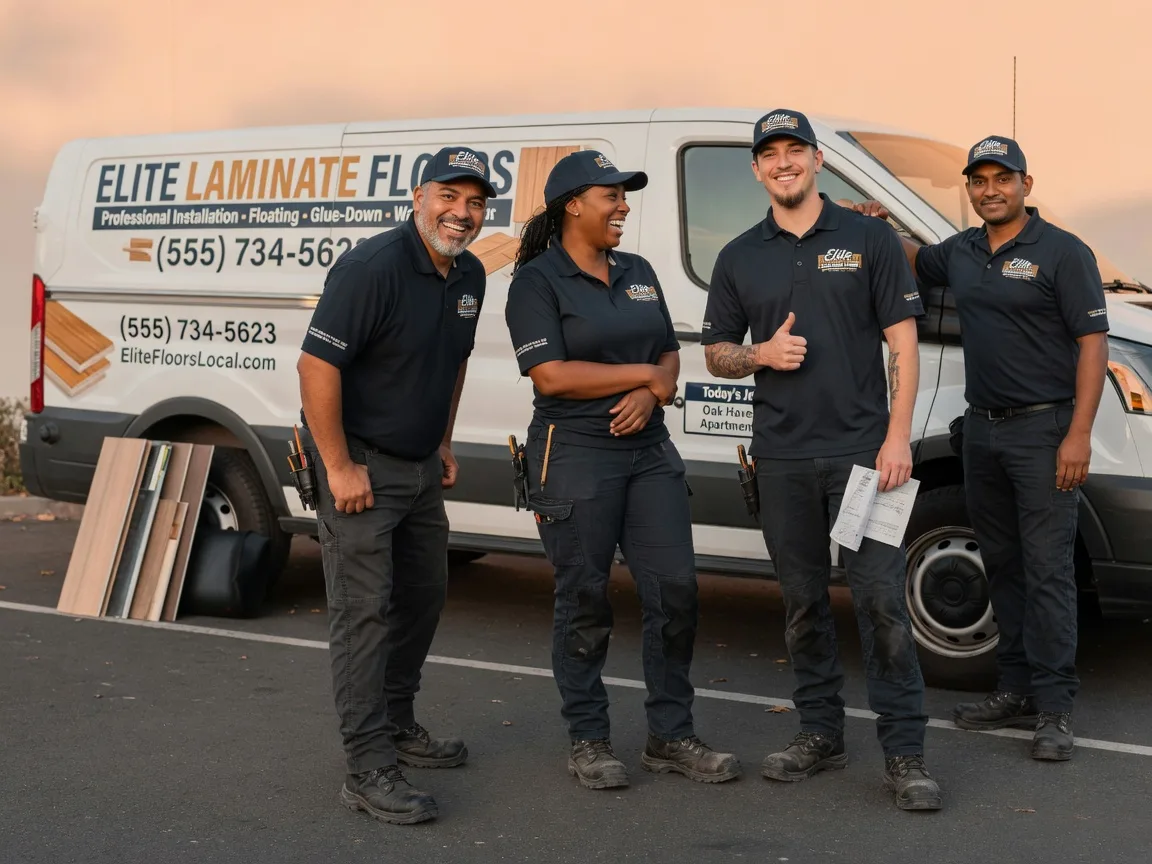 Laminate flooring installation company in Barling, AR